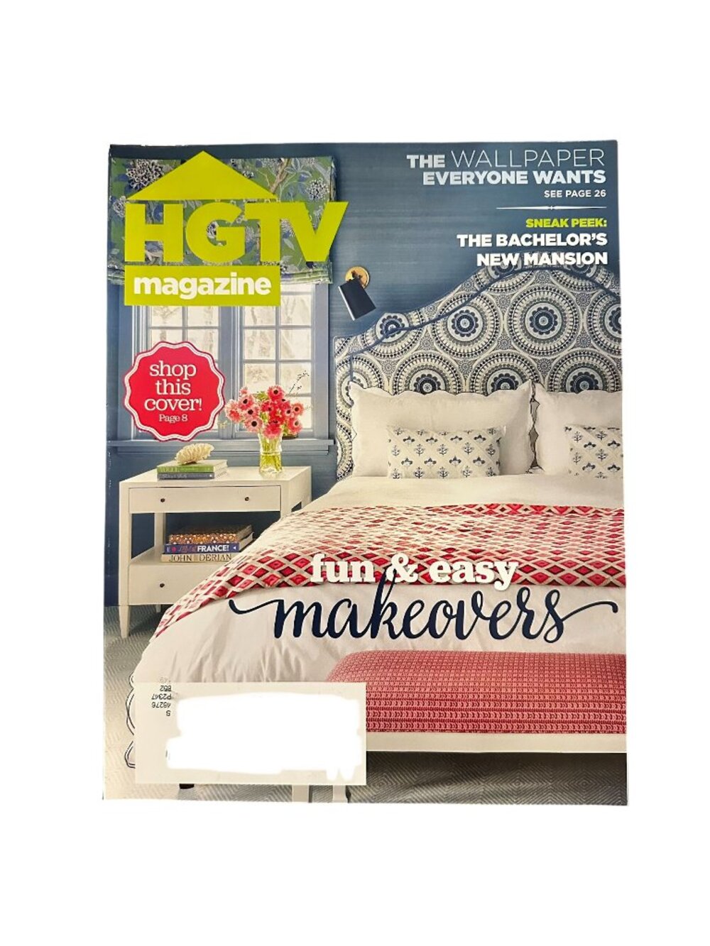 HGTV Magazine March/April 2026 10 Fun & Easy Makeovers Wallpaper Everyone Wants